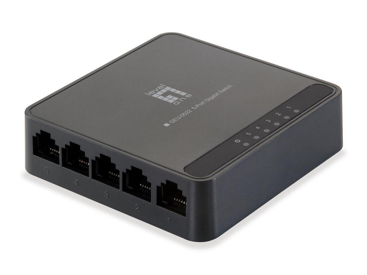 IGP-0310, 3-Port Industrial Gigabit PoE PSE/PD Switch,802.3at PoE, 30W -  LevelOne